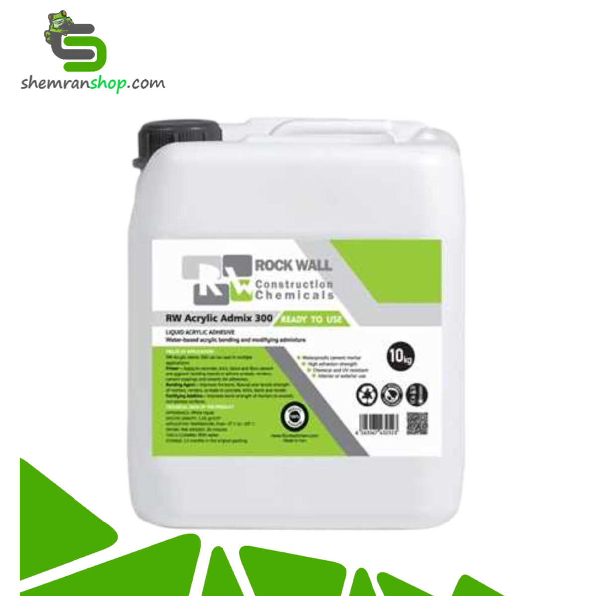 چسب بتن RW Acrylic Admix ۳۰۰