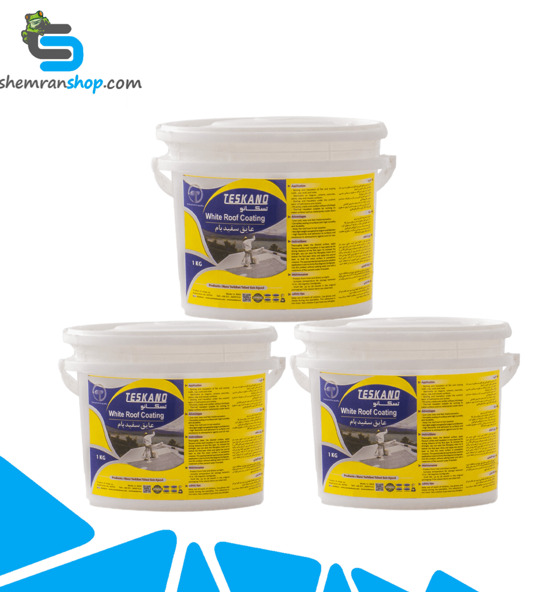 BL-0061 عایق سفید رطوبتی تسکانو