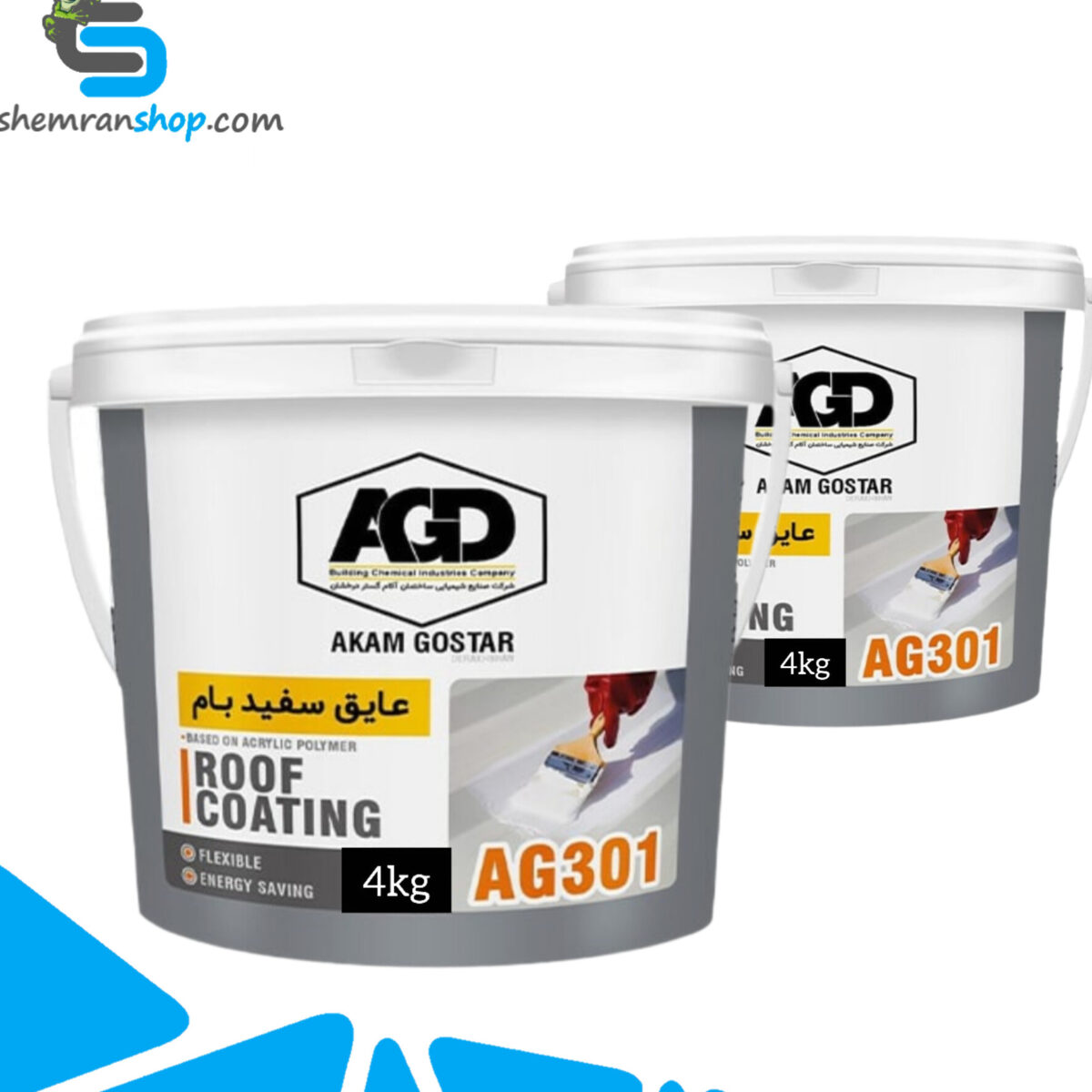 عایق نانو رطوبت سفیدAG301 آکام گستر